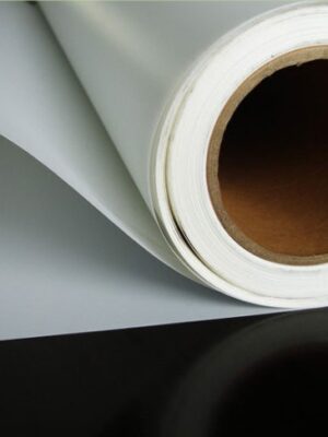 BACKLITE PVC bianco /PET PVC bianco opalino 330 my H 107 X 50