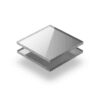ACRILICO COLATO 3 mm ARGENTO 154 x 205
