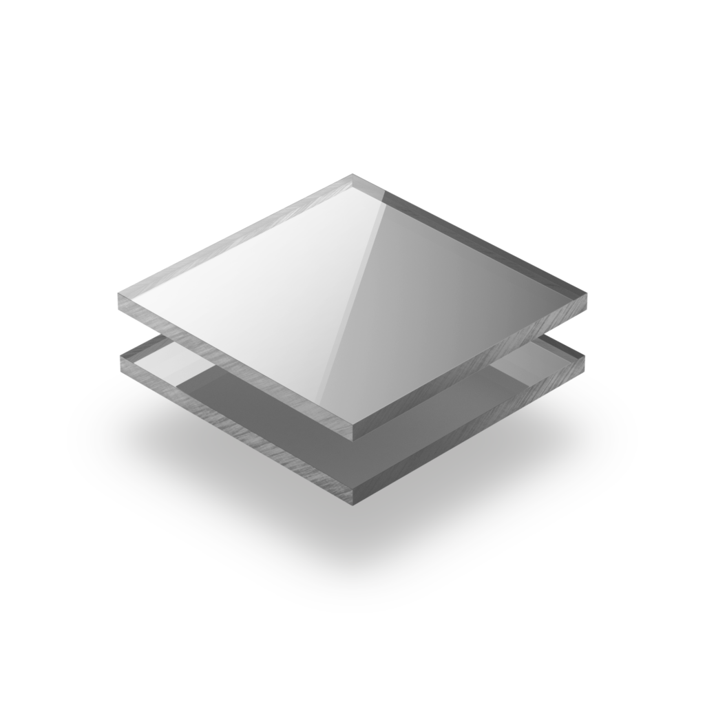 ACRILICO COLATO 3 mm ARGENTO 154 x 205