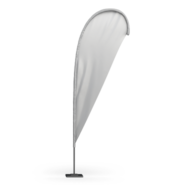 BANDIERA A GOCCIA M 340 cm