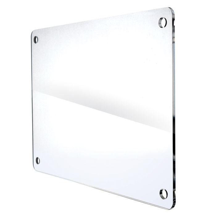 TARGA TRASPARENTE 5 mm 30 x 40