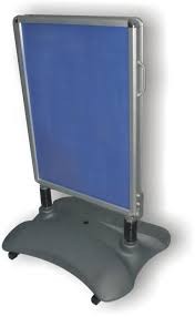 WIND 71 CAVALLETTO BIFACCIALE PER ESTERNO 70 x 100
