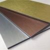ALLUMINIO COMPOSITO ARGENTO SPAZZOLATO H 1.50 x 3.05